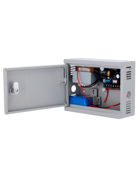 Kaufen OEM AC-12DC2A-BAT Netzteil für Zutrittskontrolle – konfigurierbar NO/NC – DC-Ausgang 13,5 V / 2 A / 24 W – Metallgehäuse 