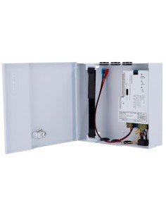 Comprar OEM AC-12DC5A-BAT7AH Alimentador para control de acceso - Configurable NO/NC - Salida DC 11-14V / 5A - Caja de metal con