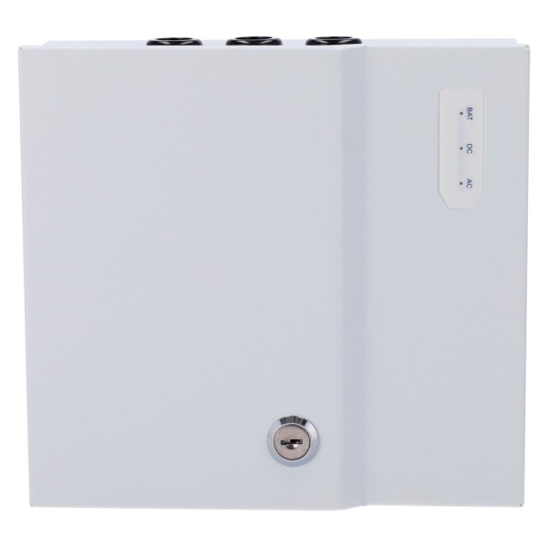 Comprar OEM AC-12DC5A-BAT7AH Alimentador para control de acceso - Configurable NO/NC - Salida DC 11-14V / 5A - Caja de metal con