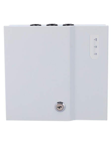 Comprar OEM AC-12DC5A-BAT7AH Alimentador para control de acceso - Configurable NO/NC - Salida DC 11-14V / 5A - Caja de metal con