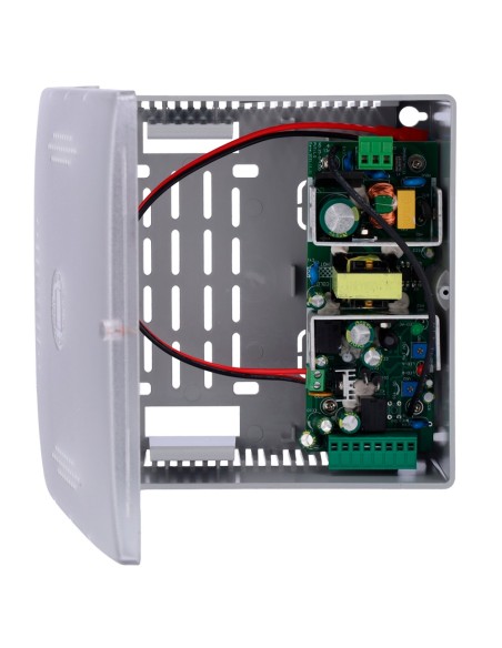 Comprar OEM AC-12DC5A-BAT7AH-P Alimentador para control de acceso - Configurable NO/NC - Salida DC 12.5-13.8V / 5A - Caja de plá
