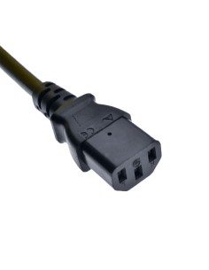 Comprar OEM AC-C14-C13 Cable de alimentacion - Para CPU - Conector C13 a  C14 - 250VAC / 10A - 200cm de largo AC-C14-C13 2