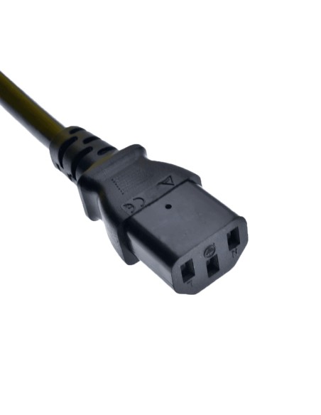 Cabo de alimentação AC-C14-C13 OEM - para CPU - conector C13 a C14 - 250VAC / 10A - 200 cm de comprimento