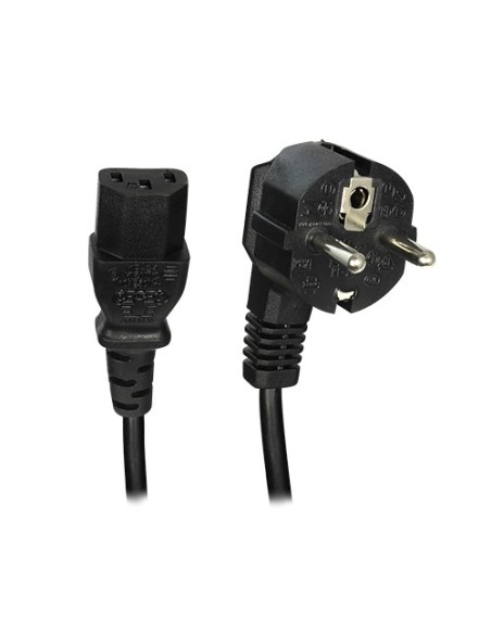 Kaufen Sie OEM AC-EU-C14F-Kabel mit Stecker – QT3-Steckverbinder – kompatibel mit Steckern Typ F – 250 VAC / 16 A MAX – 140 cm l