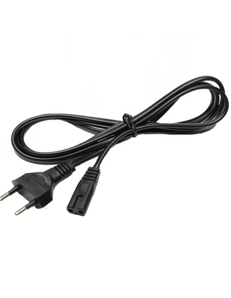 Cabo AC-UE-C7 OEM para Plug - Adaptador AC - Compatível com Tipo F - 250VAC / 2.5A - 150 cm