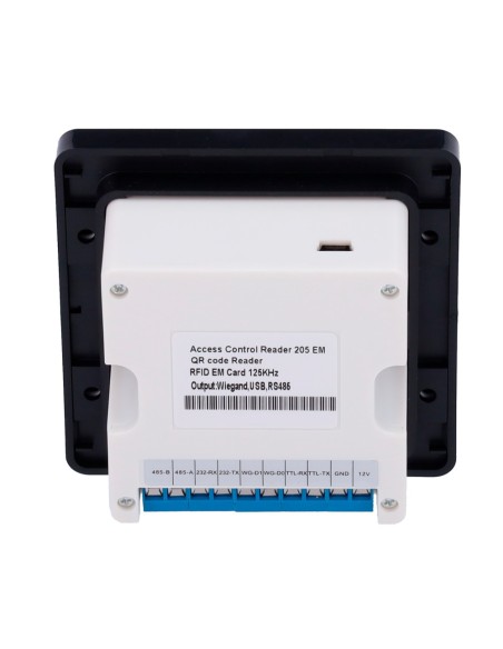 OEM Acr205-QR-EM de leitor de acesso - Acesso por em e QR Card - LED e indicador acústico - Wiegand 26/34 - Compatível com Equip