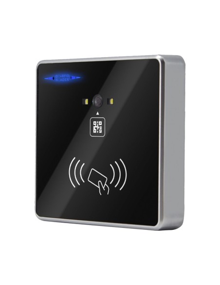 OEM Acr207-QR-MF Leitor de Acesso à Superfície - Acesso por MF e QR Card - LED e Indicador Acústico - Wiegand 26/34 - Compat
