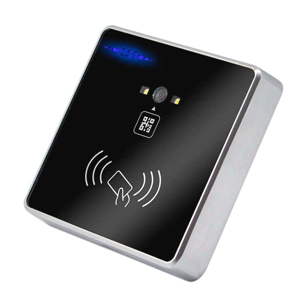 OEM Acr207-QR-MF Leitor de Acesso à Superfície - Acesso por MF e QR Card - LED e Indicador Acústico - Wiegand 26/34 - Compat