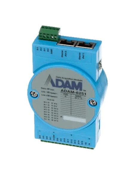 Comprar OEM ADAM-6251-B Módulo de adquisición y control de datos - 16 entradas digitales - Protocolos: Modbus/TCP, TCP/IP, UDP, 