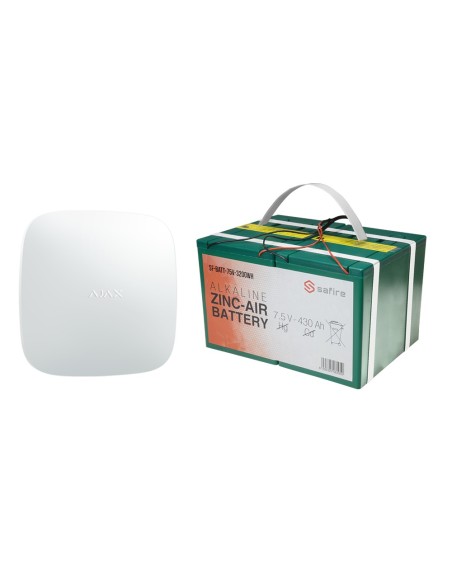 Kaufen AJAX AJ-BATTERYKIT-12M автономes Alarmanlagen-Kit – Hub 2 mit 6V und langlebiger Batterie – Einfache Installation – Laufz