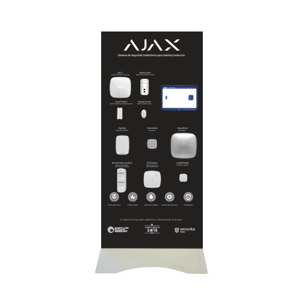 OEM AJ-BTOTEM2-W-en Exibitores em pé - Kit de alarme profissional Grau 2 - Ajax MotionCam para Imagens - Communic