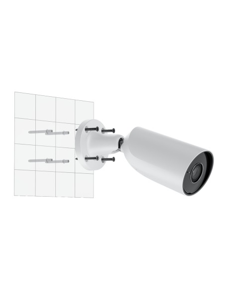 AJAXCCTV AJ-Bulletcam-5-B Bullet Câmera IP 5 Megapixel Ajax - CMOS progressivo da varredura - lente 2,8 mm, slot microSD até 256