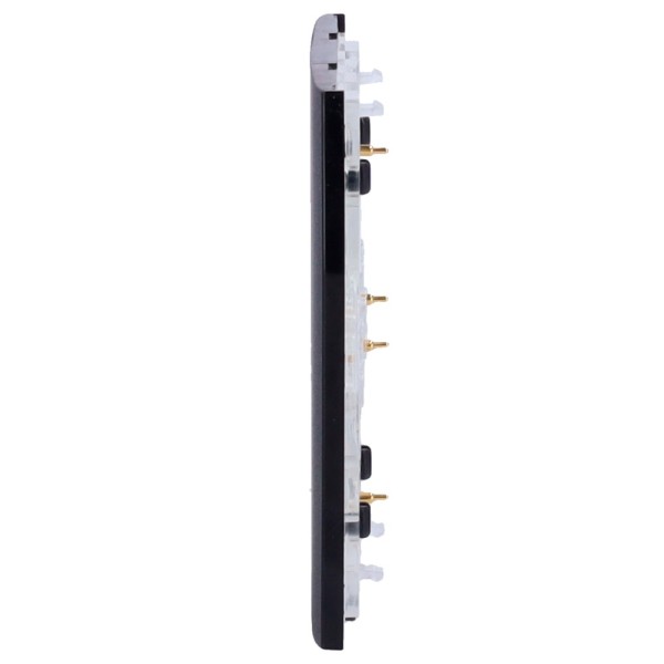 Acheter AJAX AJ-CENTERBUTTON-1G2W-B-VERT Panneau tactile pour interrupteur d’éclairage vertical - Compatible avec AJ-LIGHTCORE-1