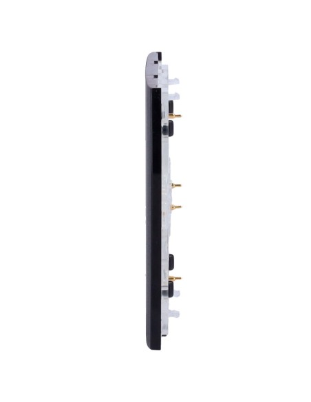 Acheter AJAX AJ-CENTERBUTTON-1G2W-B-VERT Panneau tactile pour interrupteur d’éclairage vertical - Compatible avec AJ-LIGHTCORE-1