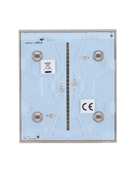 Acheter AJAX AJ-CENTERBUTTON-1G2W-OLI Panneau tactile pour interrupteur de lumière simple - Compatible avec AJ-LIGHTCORE-1G / -2