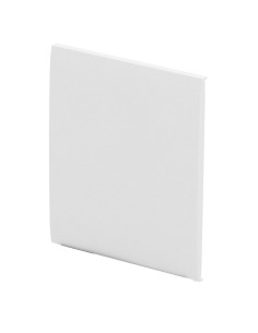 Painel de toque Ajax AJ-CenterButton-1G2W-W para interruptor de luz único - compatível com AJ-LightCore-1G / -2W - Backluma