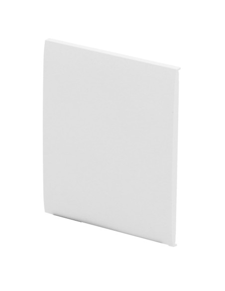 Painel de toque Ajax AJ-CenterButton-1G2W-W para interruptor de luz único - compatível com AJ-LightCore-1G / -2W - Backluma