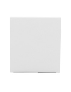 Painel de toque Ajax AJ-CenterButton-1G2W-W para interruptor de luz único - compatível com AJ-LightCore-1G / -2W - Backluma 2