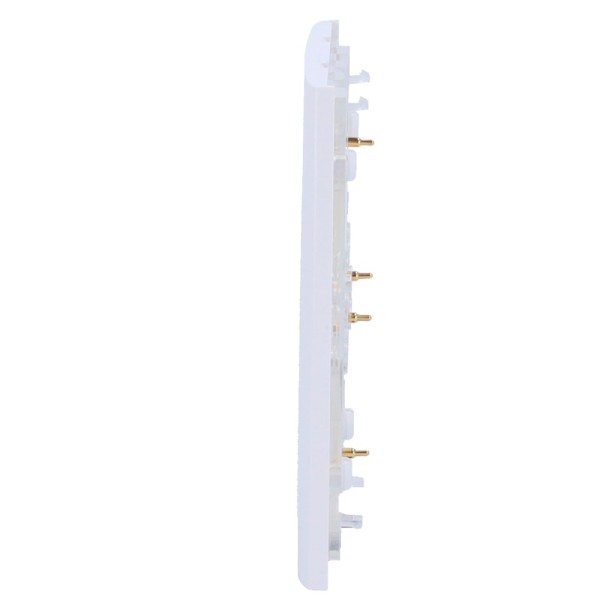 Acheter AJAX AJ-CENTERBUTTON-1G2W-W-VERT Panneau tactile pour interrupteur d’éclairage vertical - Compatible avec AJ-LIGHTCORE-1