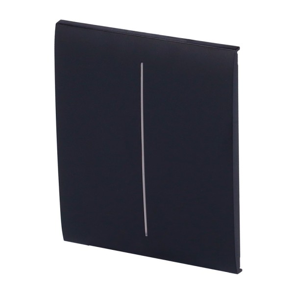 Comprar AJAX AJ-CENTERBUTTON-2G-B Panel táctil para interruptor de luz doble  - Compatible con AJ-LIGHTCORE-2G - Retroiluminació