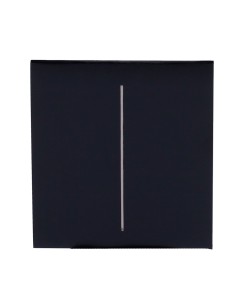 Acquista AJAX AJ-CENTERBUTTON-2G-B Pannello tattile per interruttore della luce doppio - Compatibile con AJ-LIGHTCORE-2G - Retro 2