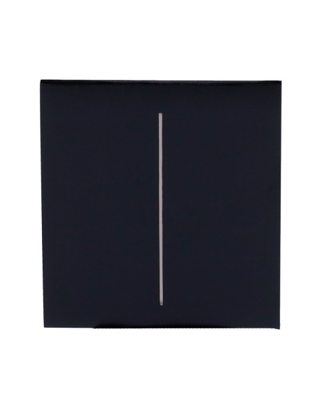 Acheter AJAX AJ-CENTERBUTTON-2G-B Panneau tactile pour interrupteur double d’éclairage - Compatible avec AJ-LIGHTCORE-2G - Rétro