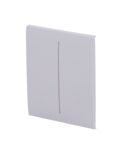 Ajax AJ-CenterButton-2G-Fog Painel de toque para interruptor de luz dupla - Compatível com AJ-LightCore-2G - LED Retroiluminado 