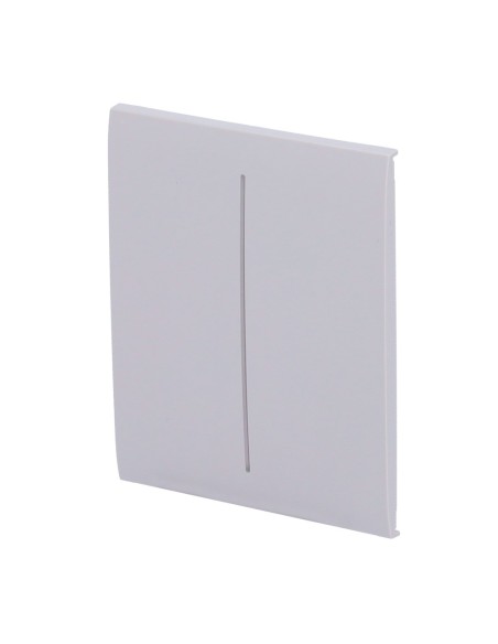 Ajax AJ-CenterButton-2G-Fog Painel de toque para interruptor de luz dupla - Compatível com AJ-LightCore-2G - LED Retroiluminado 