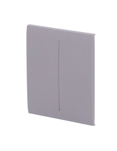 Ajax AJ-CenterButton-2G-GRE Touch Painel para interruptor de luz dupla - Compatível com AJ-LightCore-2G - Luz de fundo -