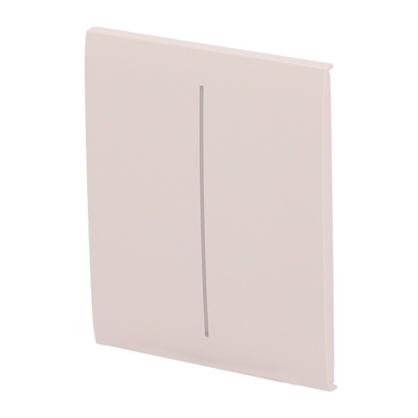 Comprar AJAX AJ-CENTERBUTTON-2G-IVO Panel táctil para interruptor de luz doble  - Compatible con AJ-LIGHTCORE-2G - Retroiluminac