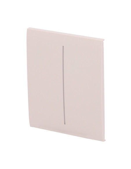 Comprar AJAX AJ-CENTERBUTTON-2G-IVO Panel táctil para interruptor de luz doble  - Compatible con AJ-LIGHTCORE-2G - Retroiluminac