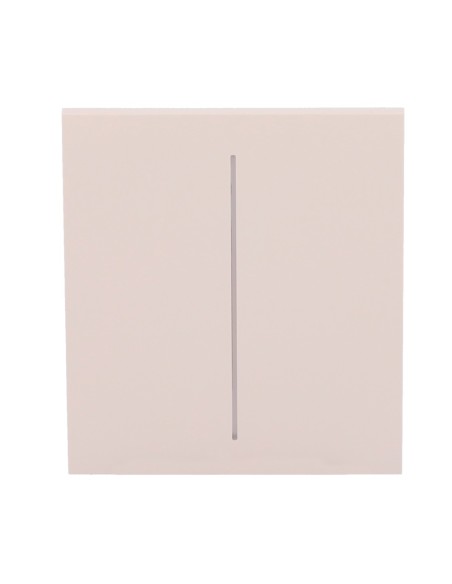 Acquistare AJAX AJ-CENTERBUTTON-2G-IVO Pannello touch per interruttore della luce doppio - Compatibile con AJ-LIGHTCORE-2G - Ret
