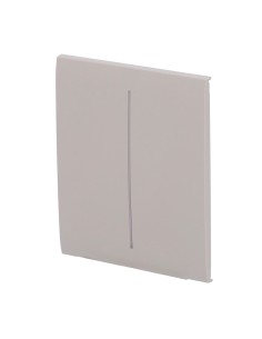 Acquista AJAX AJ-CENTERBUTTON-2G-OLI Pannello touch per interruttore della luce doppio - Compatibile con AJ-LIGHTCORE-2G - Retro