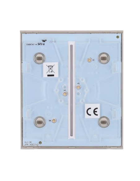 Comprar AJAX AJ-CENTERBUTTON-2G-OLI Panel táctil para interruptor de luz doble  - Compatible con AJ-LIGHTCORE-2G - Retroiluminac