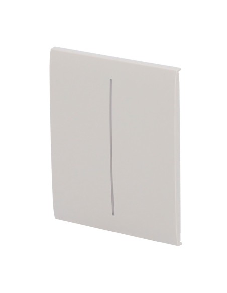 Comprar AJAX AJ-CENTERBUTTON-2G-OYS Panel táctil para interruptor de luz doble  - Compatible con AJ-LIGHTCORE-2G - Retroiluminac