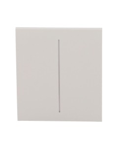 Comprar AJAX AJ-CENTERBUTTON-2G-OYS Panel táctil para interruptor de luz doble  - Compatible con AJ-LIGHTCORE-2G - Retroiluminac 2