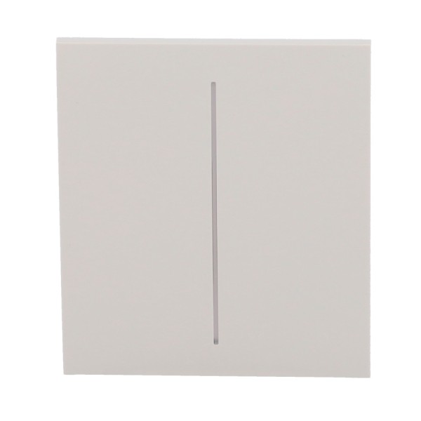 Comprar AJAX AJ-CENTERBUTTON-2G-OYS Panel táctil para interruptor de luz doble  - Compatible con AJ-LIGHTCORE-2G - Retroiluminac