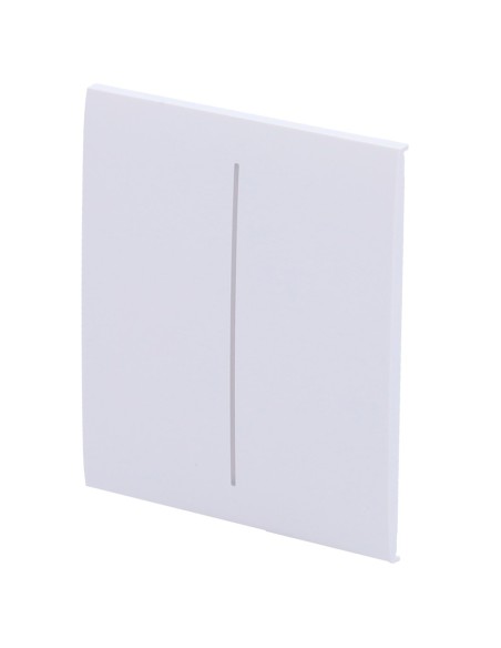 Comprar AJAX AJ-CENTERBUTTON-2G-W Panel táctil para interruptor de luz doble  - Compatible con AJ-LIGHTCORE-2G - Retroiluminació