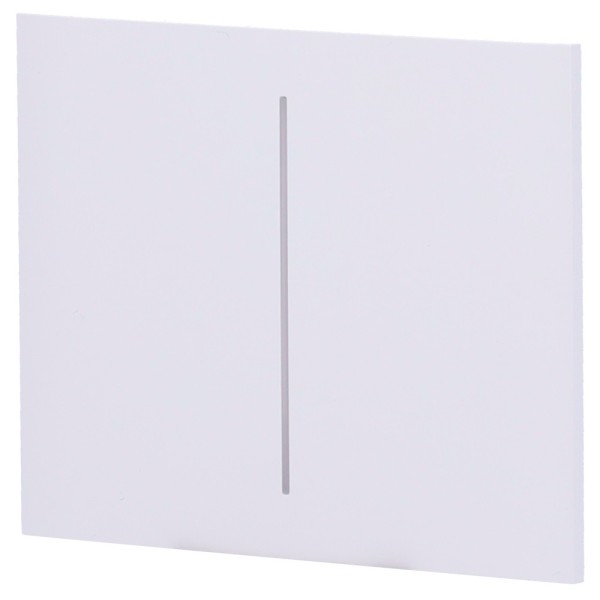 Acquistare AJAX AJ-CENTERBUTTON-2G-W-VERT Pannello tattile per interruttore doppio verticale - Compatibile con AJ-LIGHTCORE-2G-V