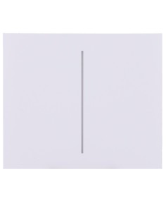 Comprar AJAX AJ-CENTERBUTTON-2G-W-VERT Panel táctil para interruptor doble vertical - Compatible con AJ-LIGHTCORE-2G-VERT - Retr 2