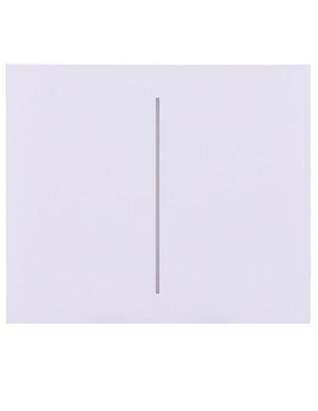 Comprar AJAX AJ-CENTERBUTTON-2G-W-VERT Panel táctil para interruptor doble vertical - Compatible con AJ-LIGHTCORE-2G-VERT - Retr