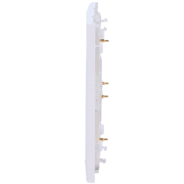 Kaufen AJAX AJ-CENTERBUTTON-2G-W-VERT Touchpanel für vertikalen Doppelwandschalter – kompatibel mit AJ-LIGHTCORE-2G-VERT – Retr