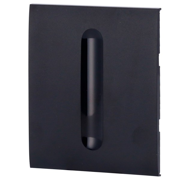 Painel de toque AJAX AJ-CenterButton-Dimmer-B para interruptor de luz ajustável - compatível com o Dimmer LightCore-Lightcore - 