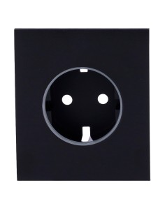 AJAX AJ-CENTERCOVER-B TAP CENTRAL para Basic Plug Type F - Compatível com AJ-Outletcore-Basic - Pó Proteção, SA 2