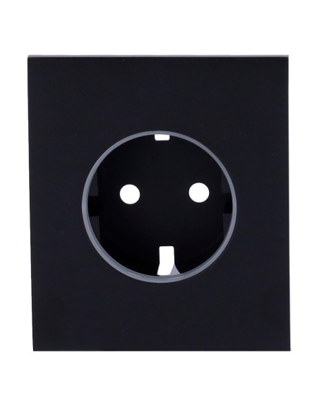 AJAX AJ-CENTERCOVER-B TAP CENTRAL para Basic Plug Type F - Compatível com AJ-Outletcore-Basic - Pó Proteção, SA