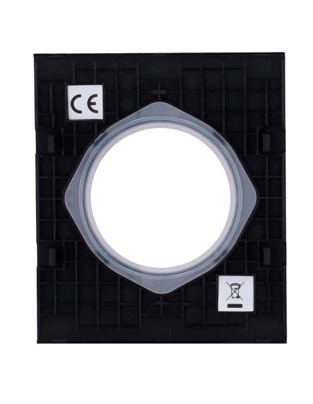 Comprar AJAX AJ-CENTERCOVER-B Tapa central para enchufe básico tipo F - Compatible con AJ-OUTLETCORE-BASIC - Protección contra p