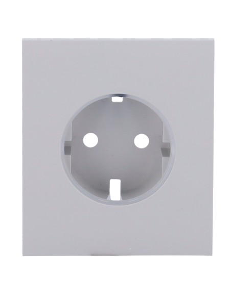 Tampa central do AJAX AJ-Centercover-Fog para o Tipo Básico do Plug F - Compatível com a AJ-Outletcore-Basic - Proteção em pó, 