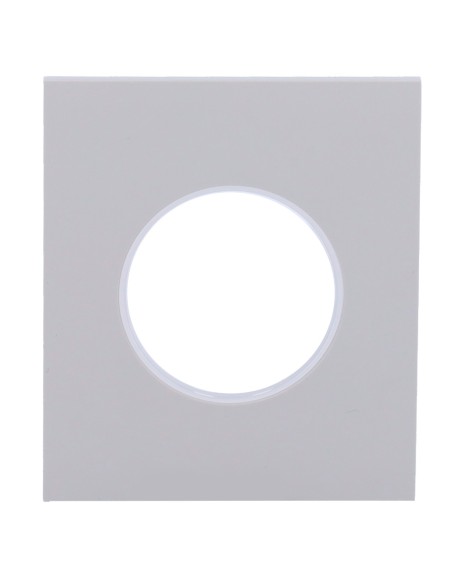 Tampa central do AJAX AJ-Centercover-Fog para o Tipo Básico do Plug F - Compatível com a AJ-Outletcore-Basic - Proteção em pó, 