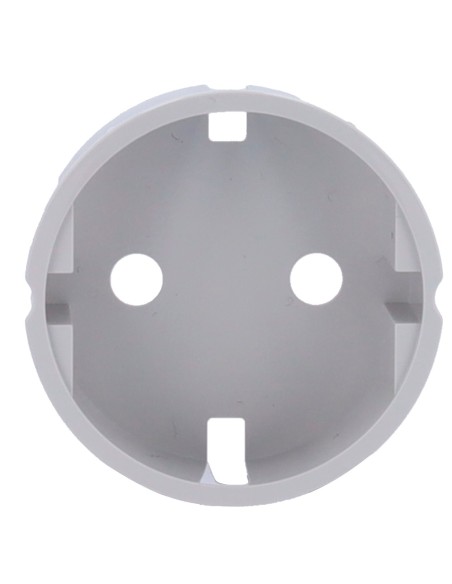 Tampa central do AJAX AJ-Centercover-Fog para o Tipo Básico do Plug F - Compatível com a AJ-Outletcore-Basic - Proteção em pó, 