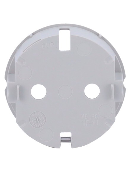 Tampa central do AJAX AJ-Centercover-Fog para o Tipo Básico do Plug F - Compatível com a AJ-Outletcore-Basic - Proteção em pó, 